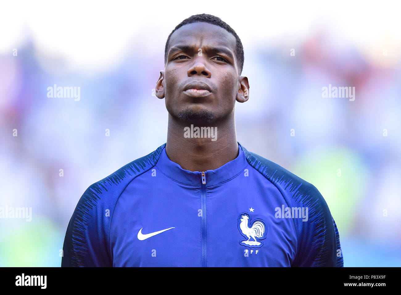 Paul Pogba von Frankreich während der FIFA WM Russland 2018 Umlauf von 16 Match zwischen Frankreich und Argentinien bei Kazan Arena am 30. Juni 2018 in Kasan, Russland. (Foto von Lukasz Laskowski/PressFocus/MB Medien) Stockfoto