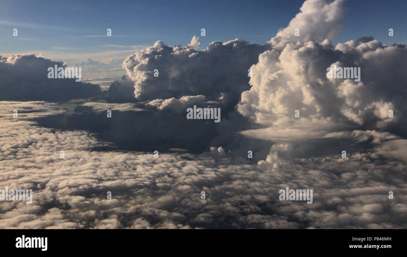 Geistliche Wolken Stockfoto