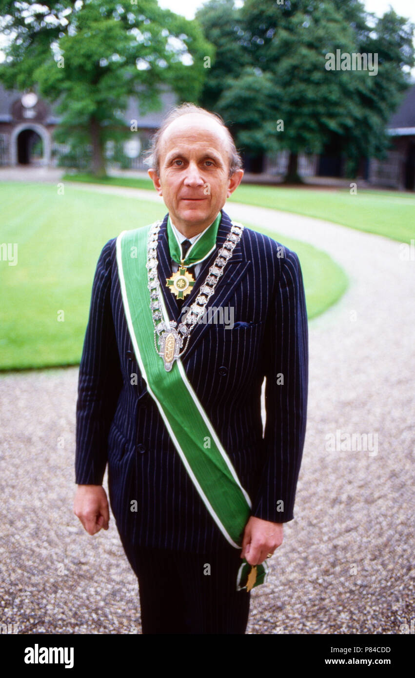 Dr. Maximilian Graf von Spee als Hochmeister vom Bund der historischen