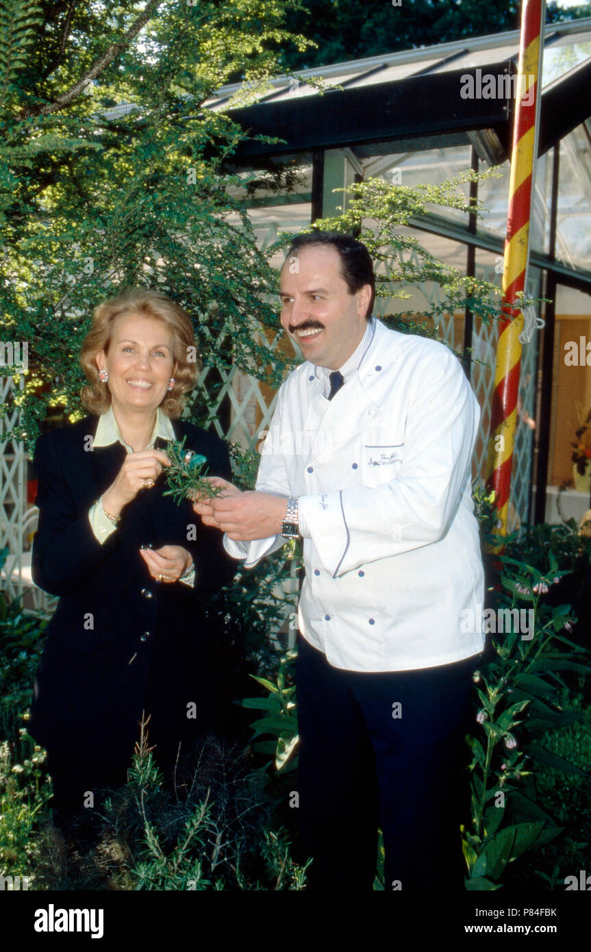 Johann Lafer, österreichische Starkoch, mit Fürstin