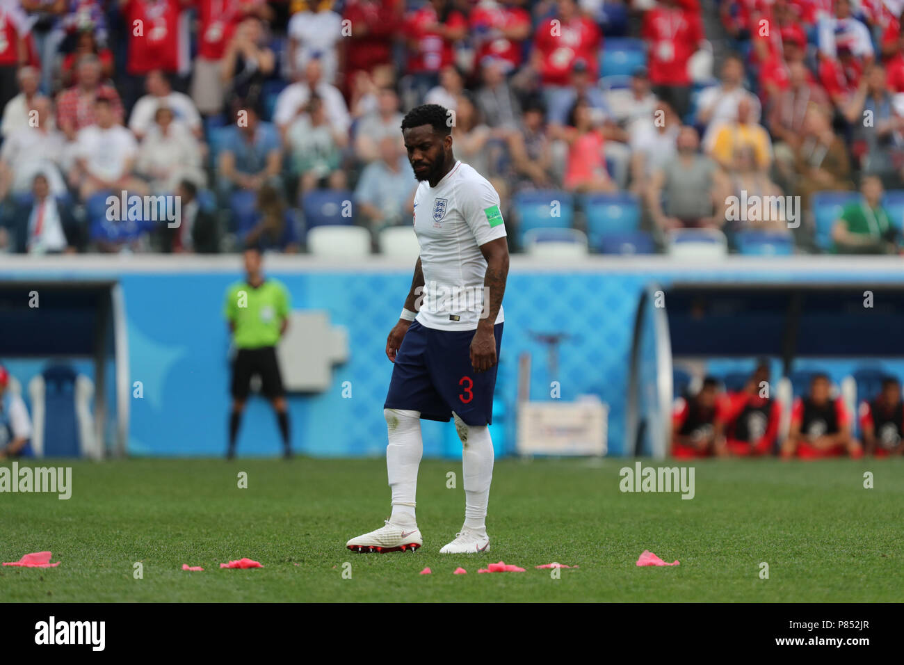 Durante jogo entre INGLATERRA X PANAMÁ válida Pela 2 ª rodada do Grupo G da Copa do Mundo de 2018, No realizada Estádio de Níjni Nowgorod, na Rússia, na tarde deste Domingo (24/06) Stockfoto