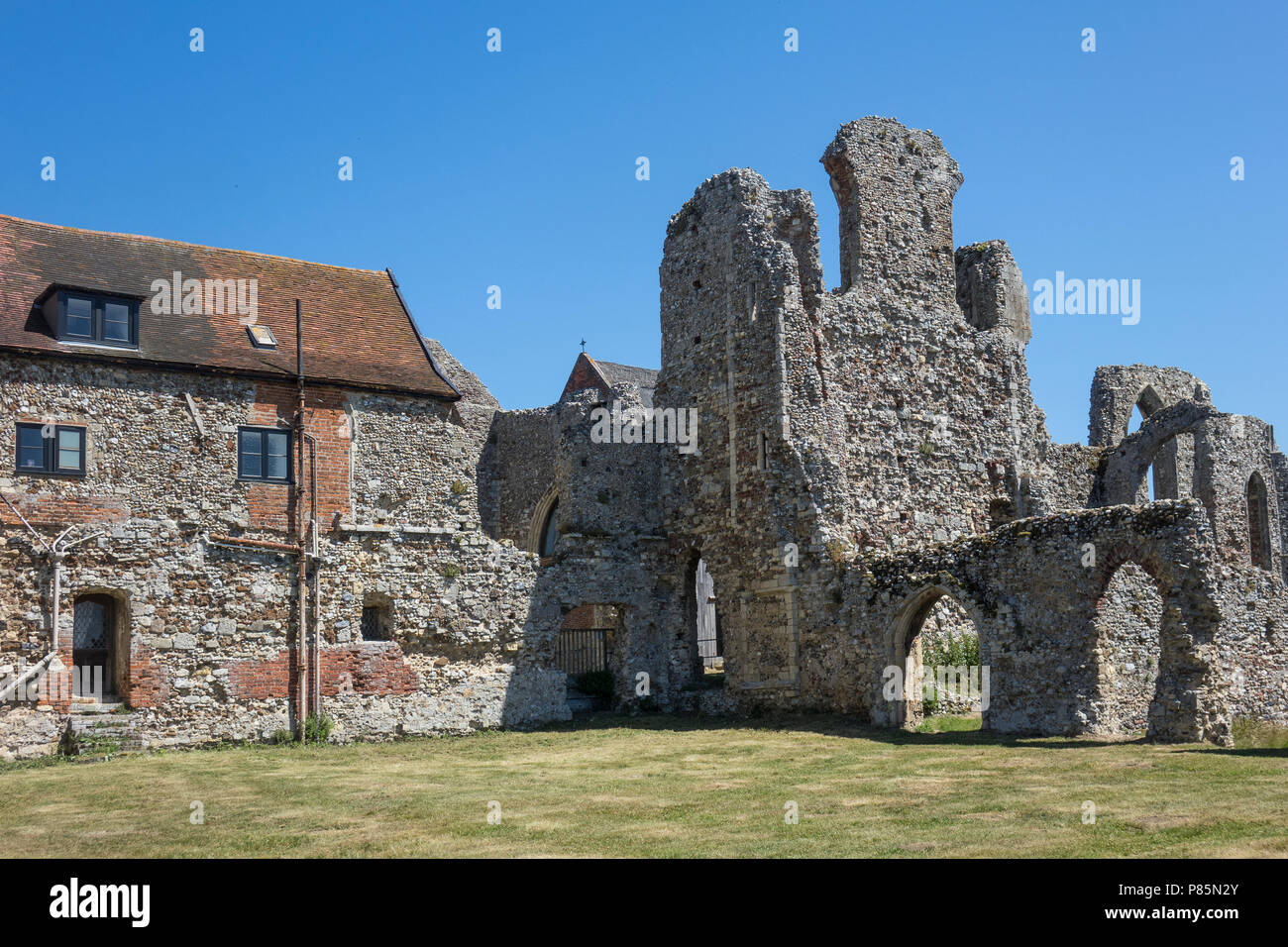 England, Suffolk, Baja California Sur, Abtei Stockfoto