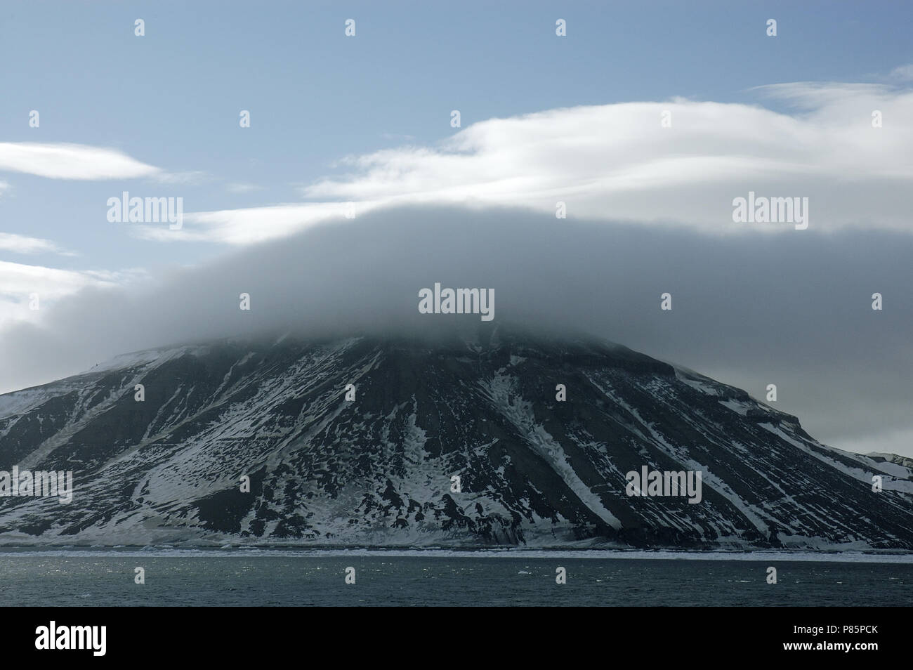 Landschaft Svalbard Stockfoto
