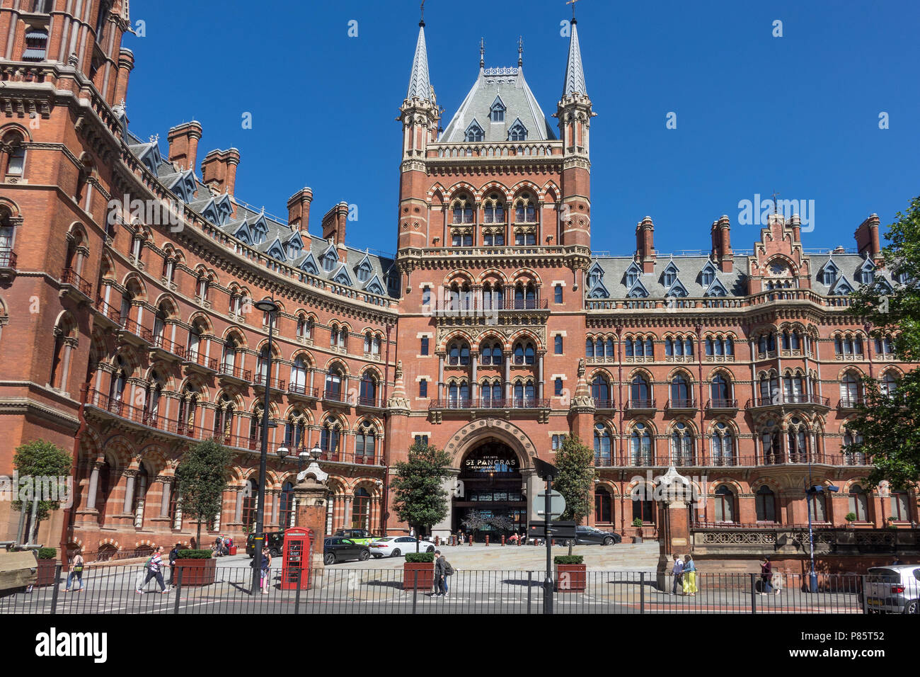 England, London, St. Pancras Station Stockfoto