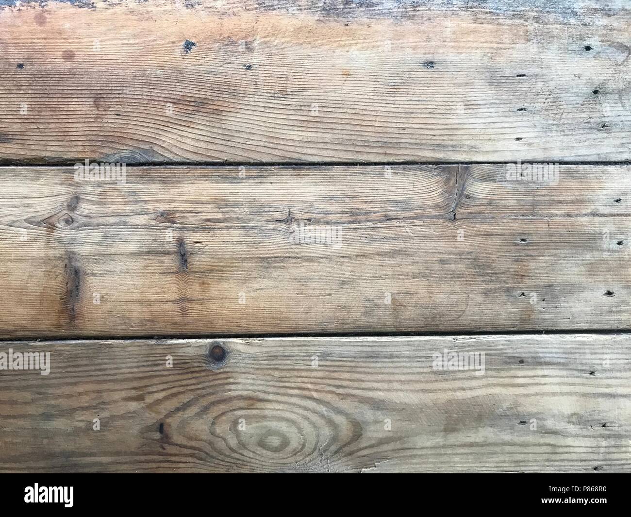 Altes holz Muster Textur Hintergrund. Plank Holz für Dekoration. Stockfoto