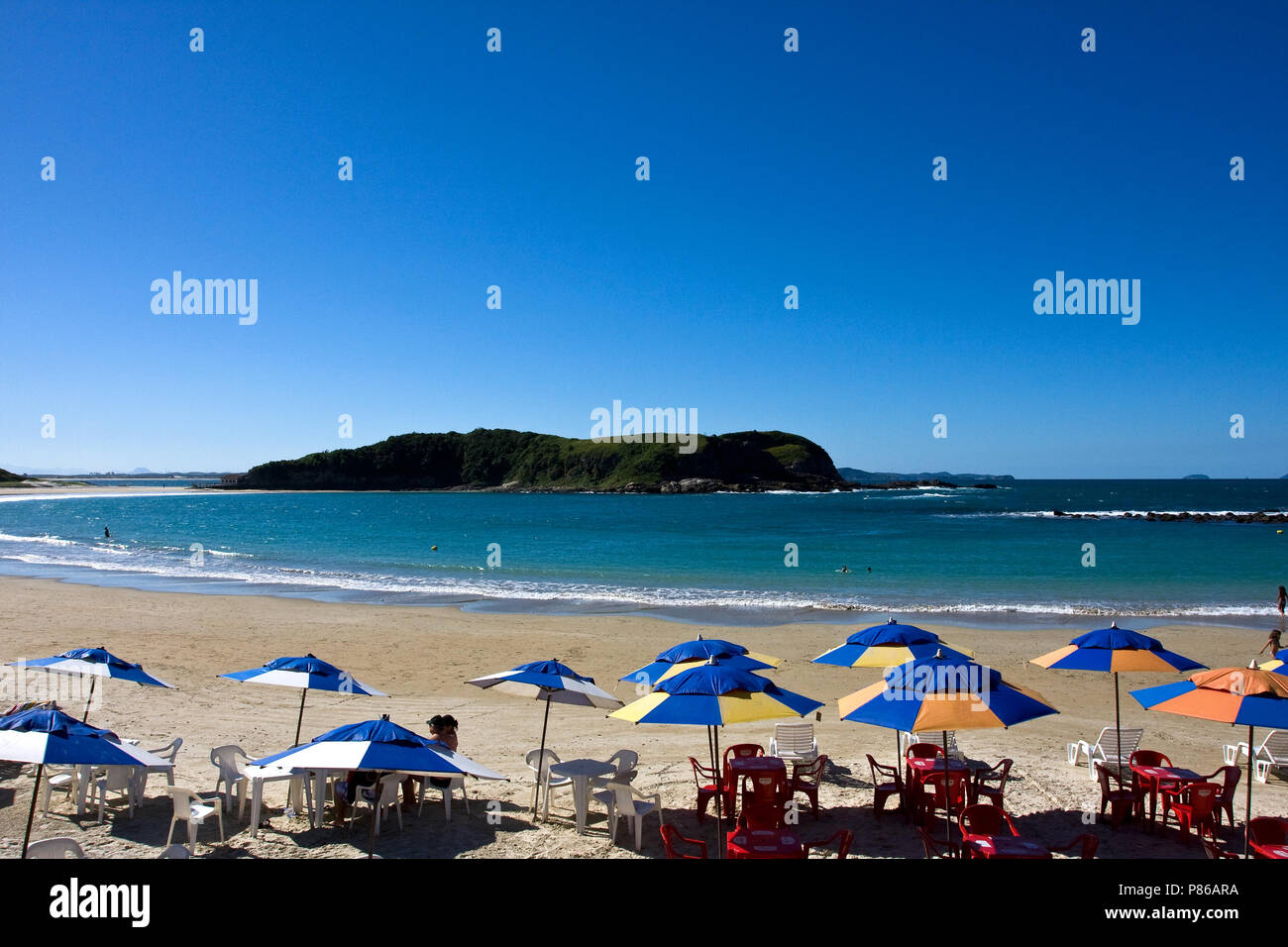 Cabo Frio Cabo Frio Brazilië, Brasilien Stockfoto