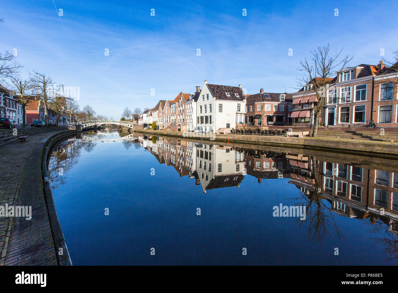 Dokkum Friesland Stockfoto