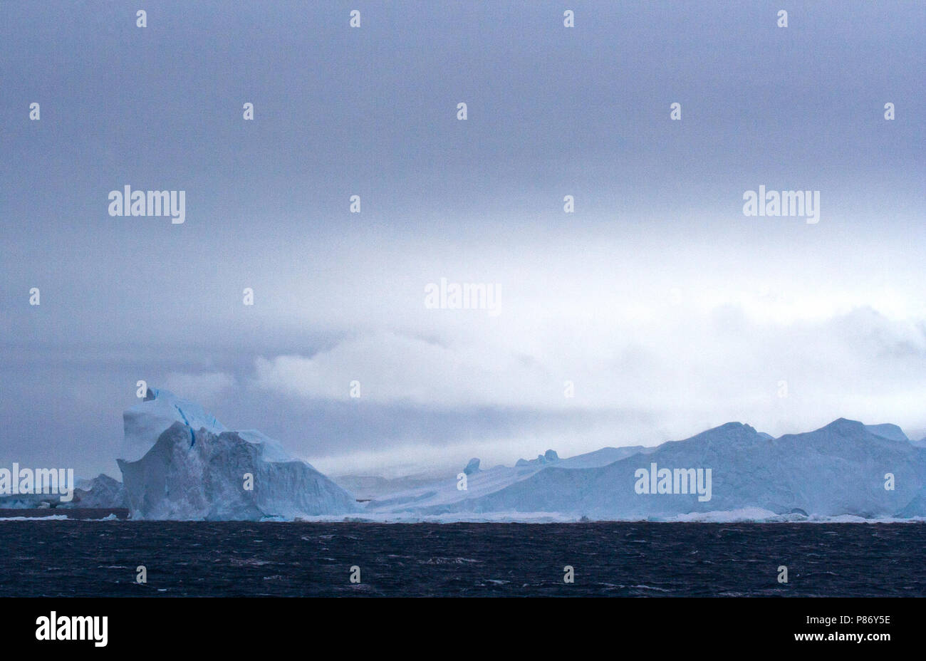 Antarktis; Pakijs Packeis der Antarktis Stockfoto