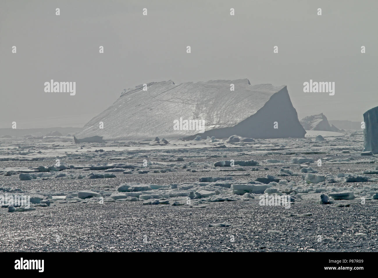 Weddell Meer Landschaft, Antarktis Stockfoto