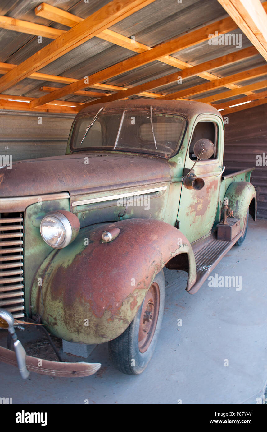 Alten Pickup-truck Stockfoto