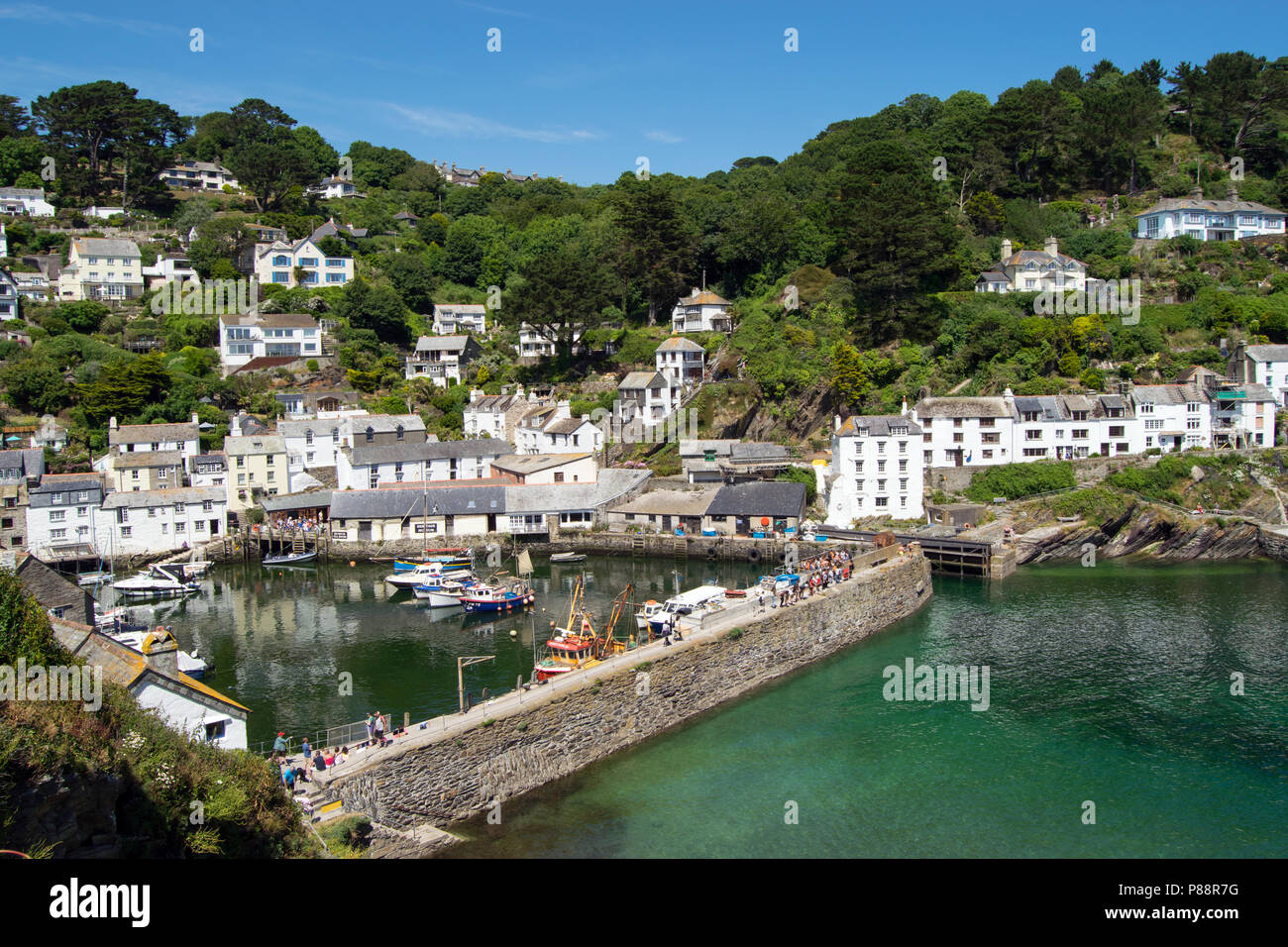 Polperro, Cornwall UK Stockfoto