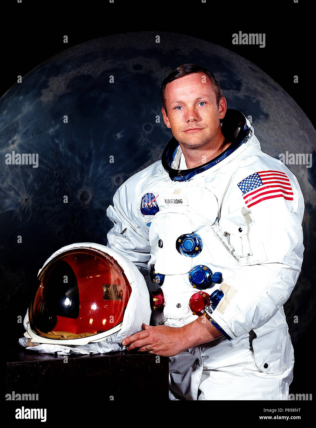 Astronaut Neil Armstrong A. Stockfoto