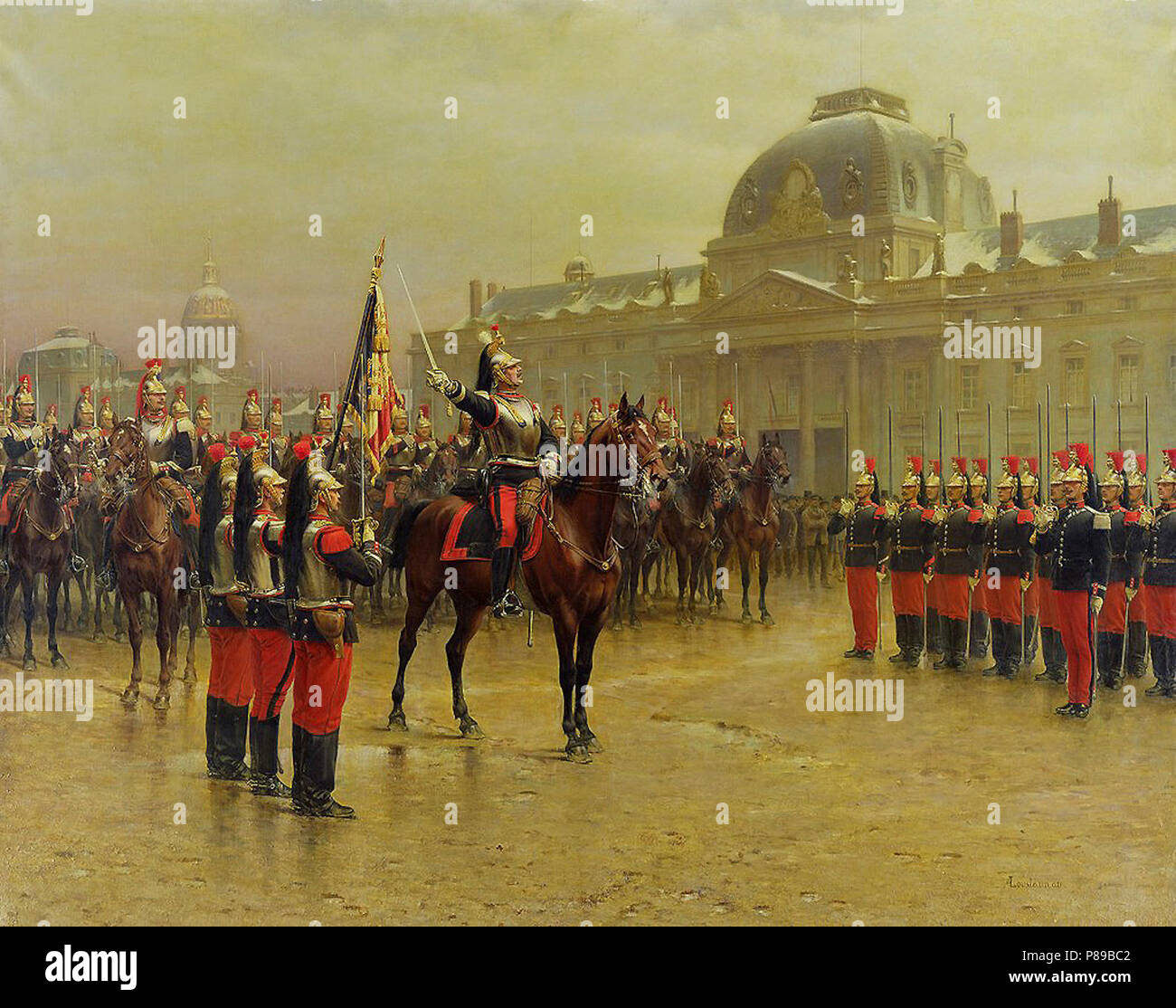 Régiment de cuirassiers Fotos und Bildmaterial in hoher Auflösung Alamy