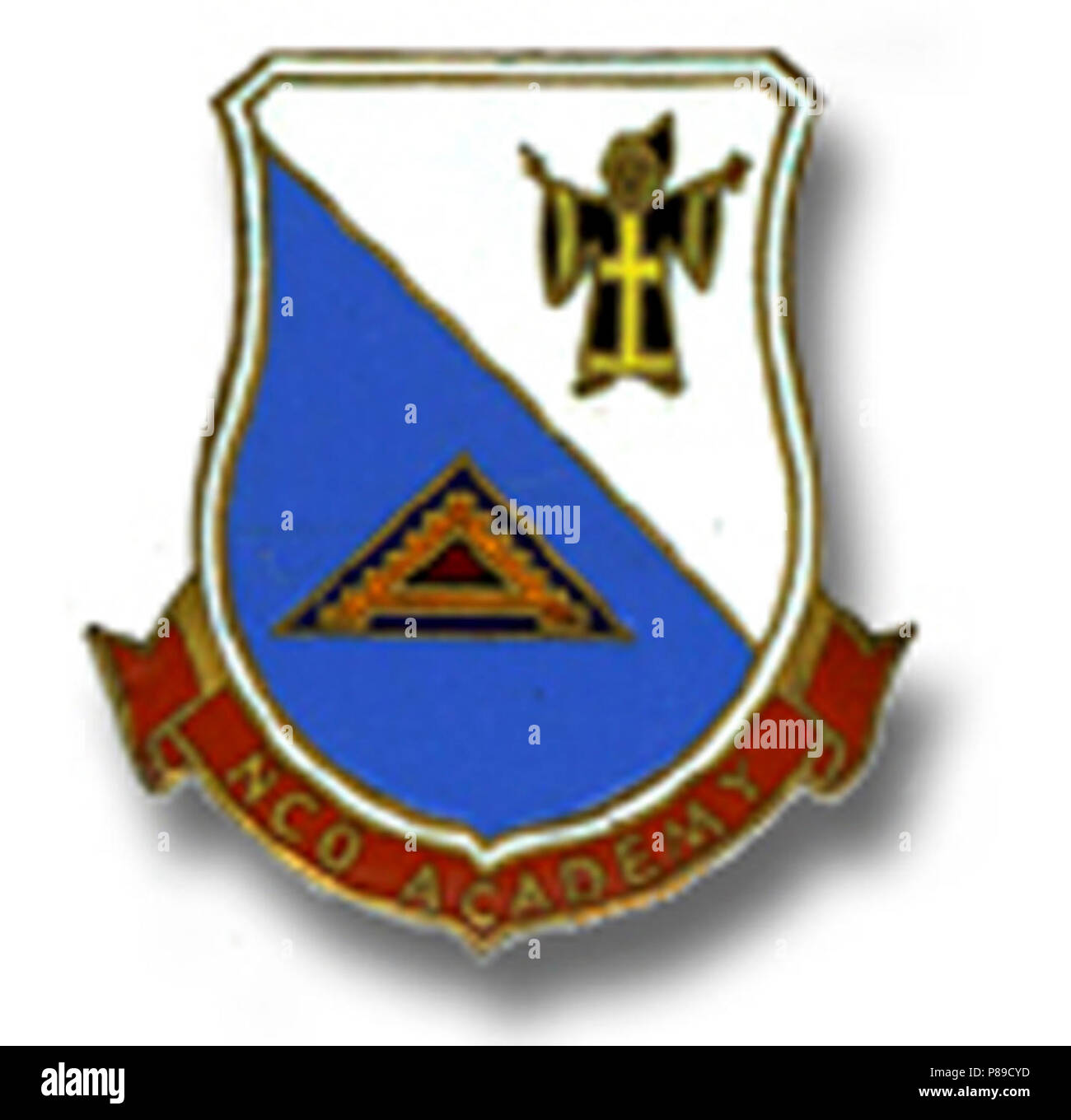 7Th Army NCO Academy Crest. Stockfoto