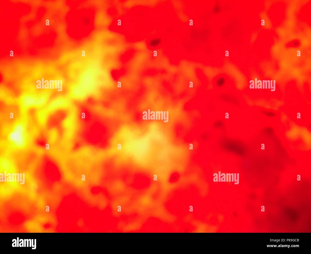 Abstrakte lava solar storm Textur Stockfoto