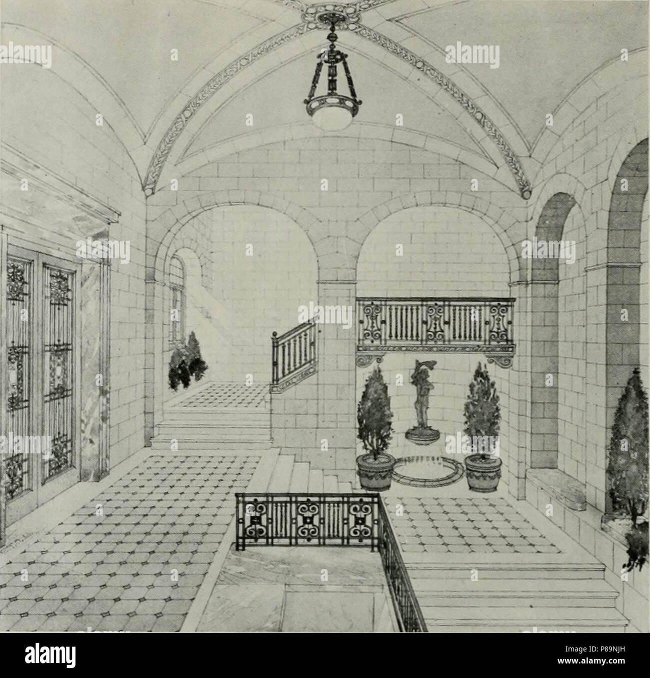 "Der Architekt und Ingenieur von Kalifornien und der Pazifischen Küste" (1905) Stockfoto