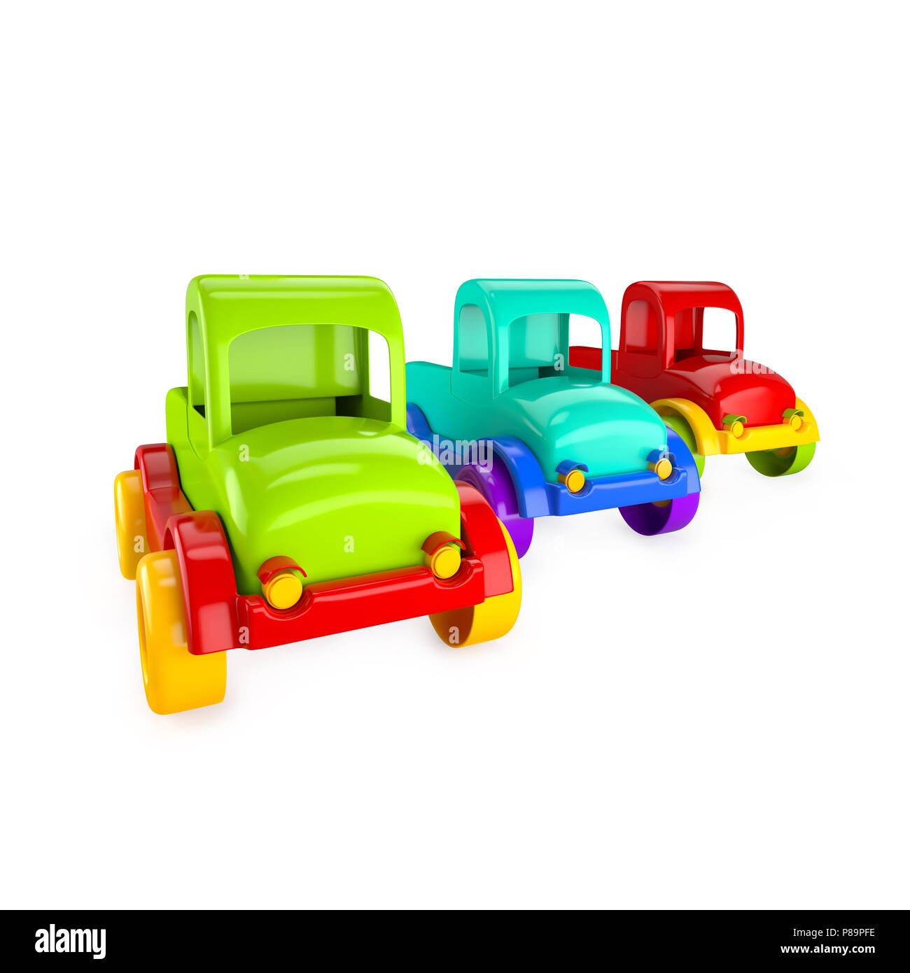 Auto Spielzeug Lkw Stockfoto