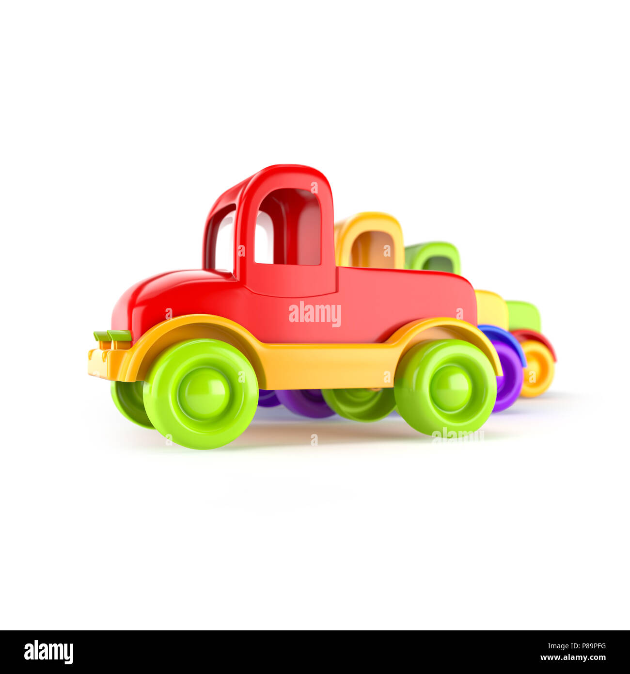 Auto Spielzeug Lkw Stockfoto