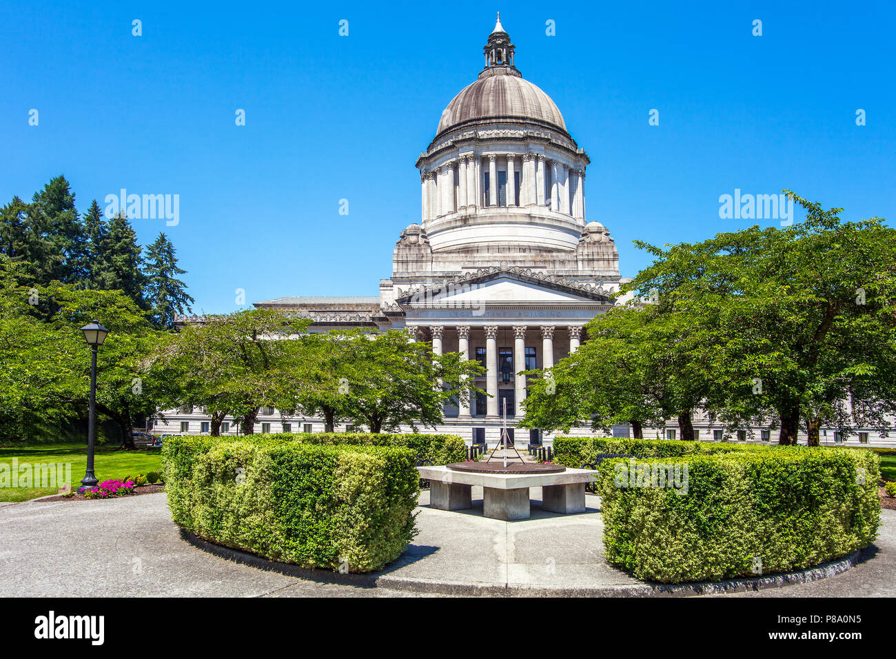 Washington State Capitol Seattle, Washington USA Stockfoto