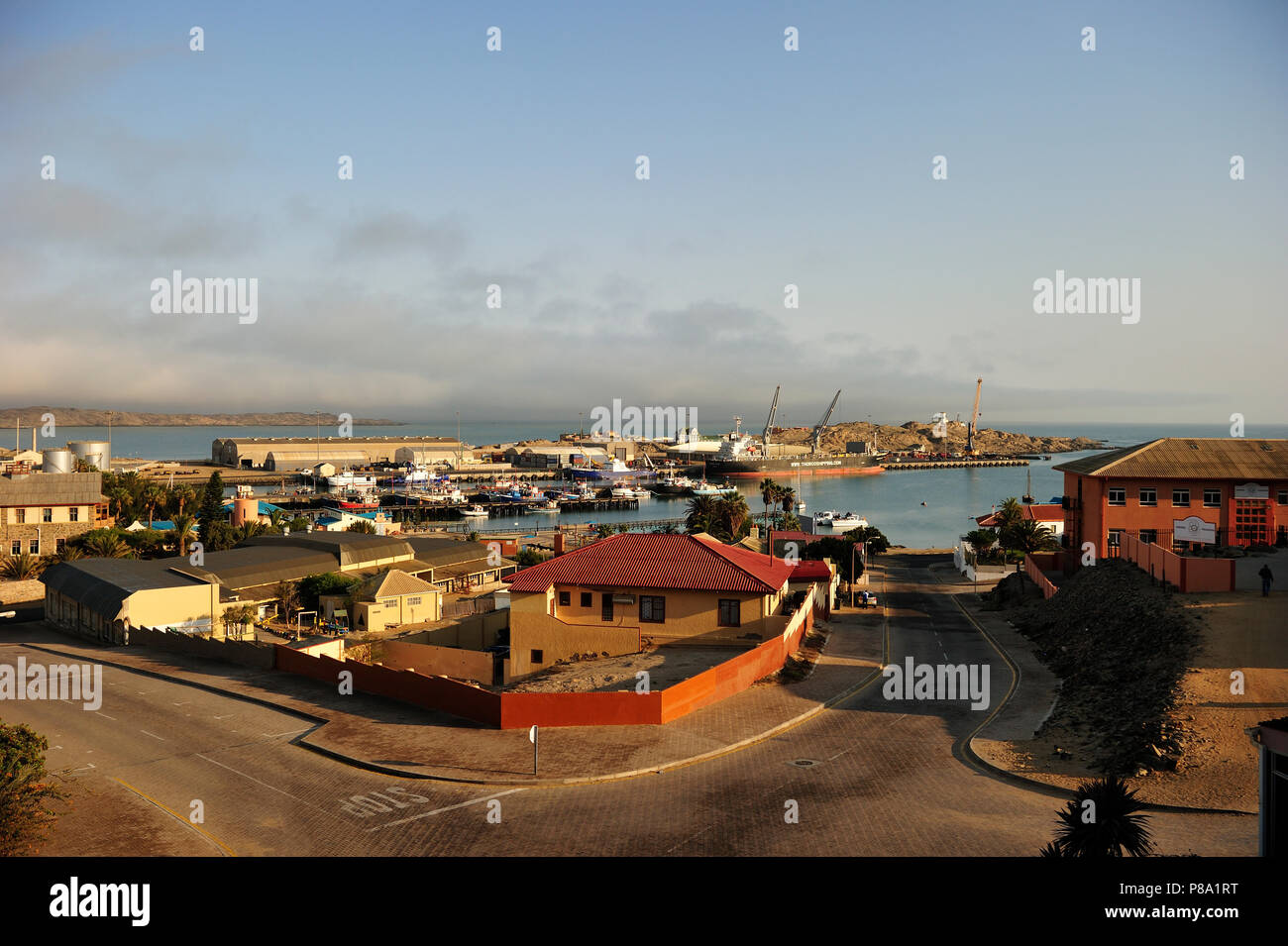 Hafen, Lüderitz, Namibia Stockfoto