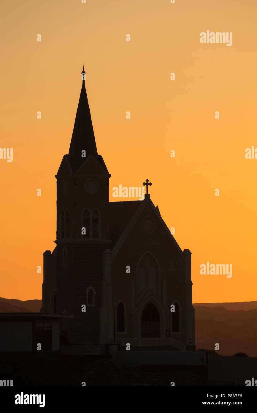 Felsenkirche, Lüderitz, Namibia Stockfoto