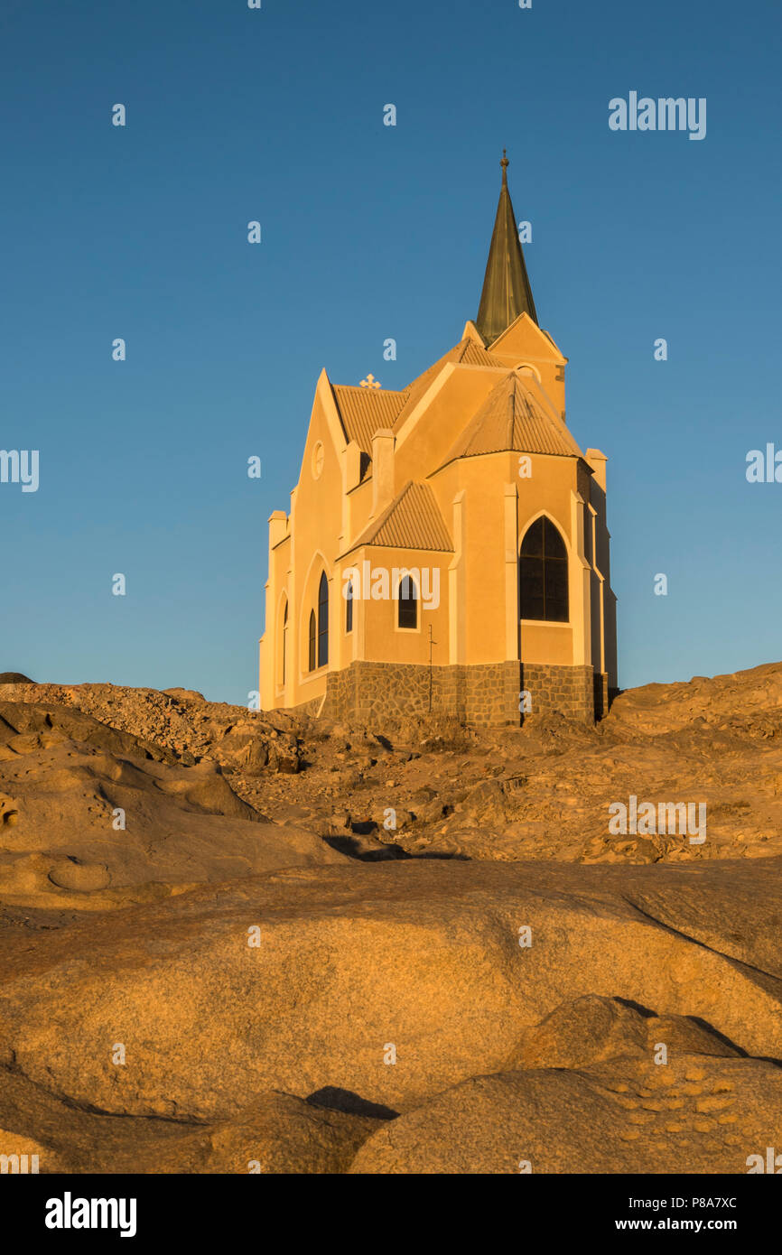 Felsenkirche, Lüderitz, Namibia Stockfoto