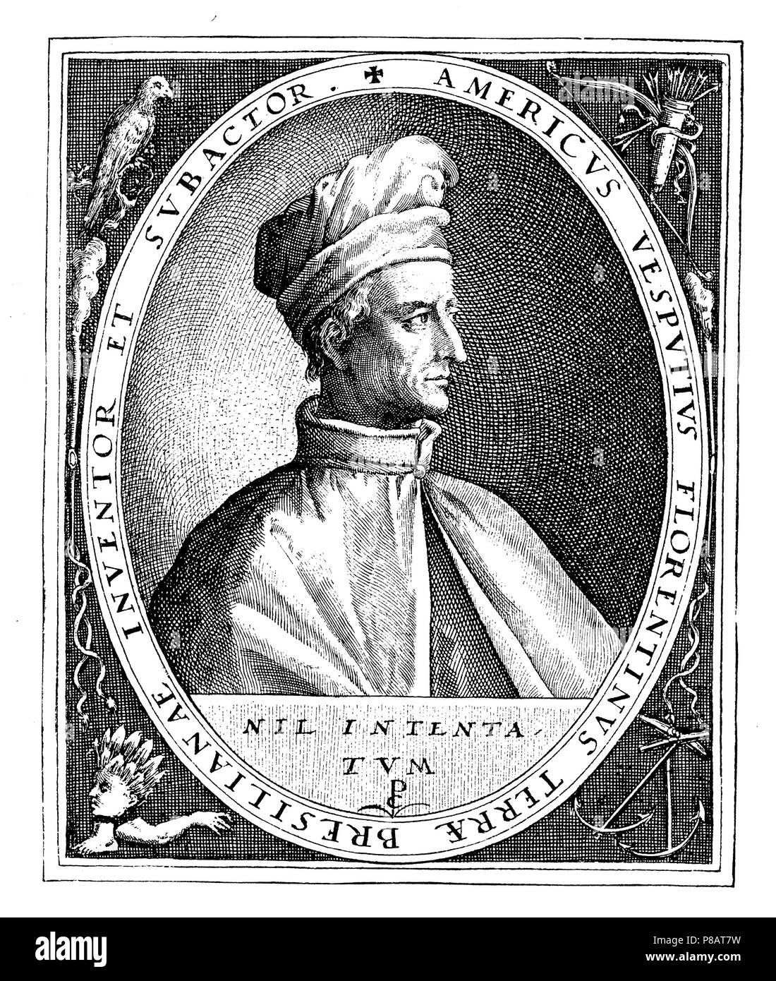 Portrait Amerigo Vespucci Ausgeschnittene Stockfotos und bilder Alamy