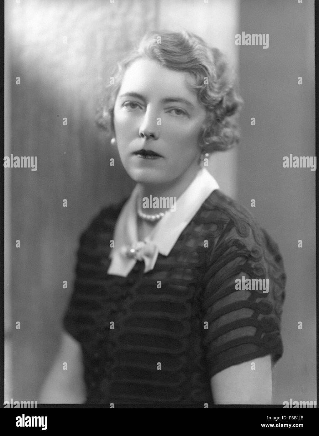 Lady Zia Wernher (1892-1977), geborene Gräfin Anastasia de Torby. Museum: private Sammlung. Stockfoto