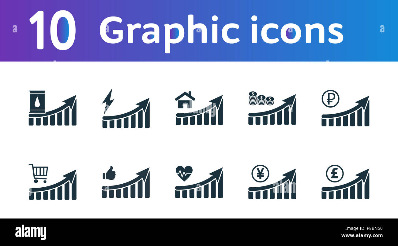 Grafische Symbole Ui Und Ux Premium Qualitat Symbol Collection Erhohen Graphic Icon Set Einfache Elemente Fur Die Verwendung In App Drucken Software Stockfotografie Alamy