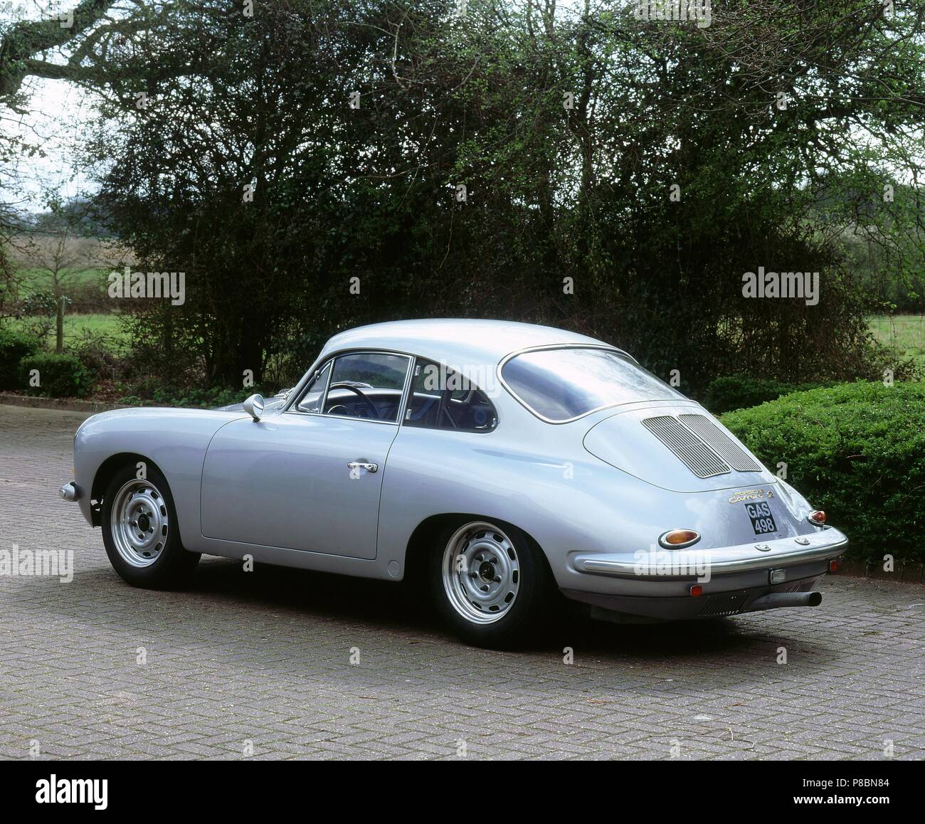 Porsche 356 B Carrera GT 2 Liter Wettbewerb Coupé 1962 - Rückansicht Stockfoto