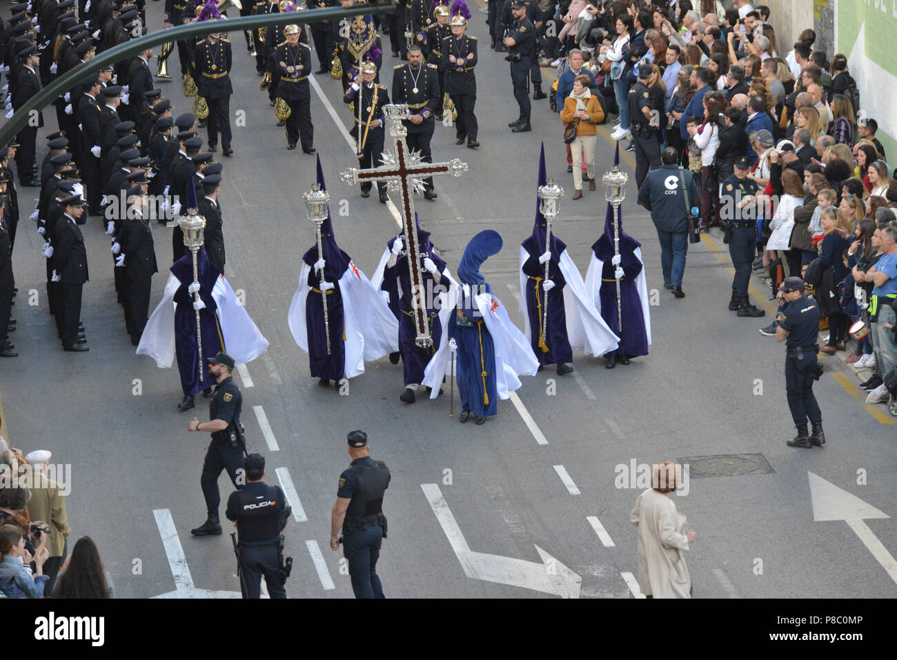 Malaga, Andalusien, Spanien in Malaga in der Karwoche (Semana Santa en ...