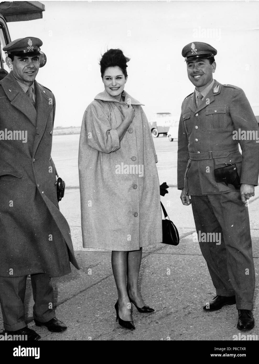 Dalida, Rom 1962 Stockfoto