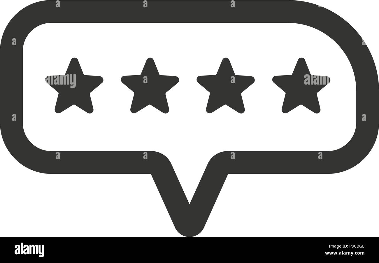 Kunden Bewertung Symbol Stock Vektor