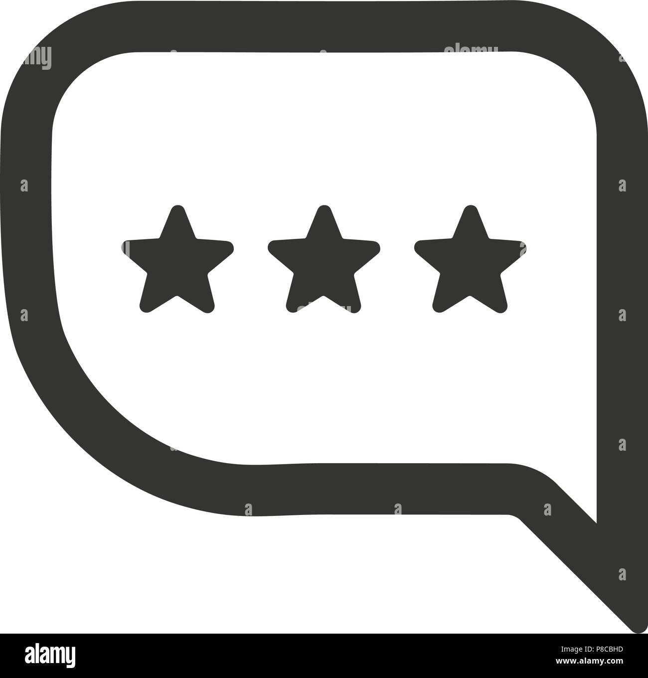 Feedback, Bewertung von Symbol Stock Vektor