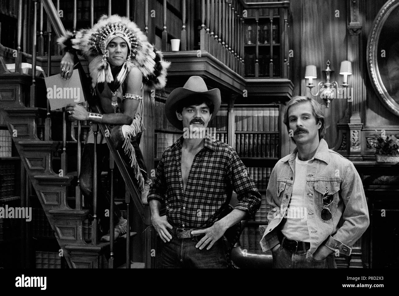 Kann die Musik (1982) Village People, Randy Jones nicht als Cowboy Datum: 1980 Stockfoto