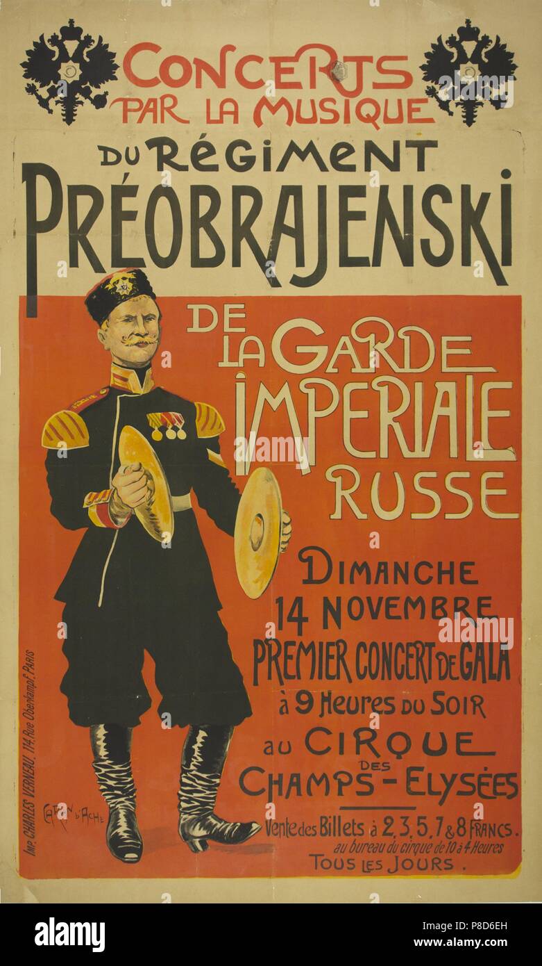 Das preobraschenski regiment Fotos und Bildmaterial in hoher