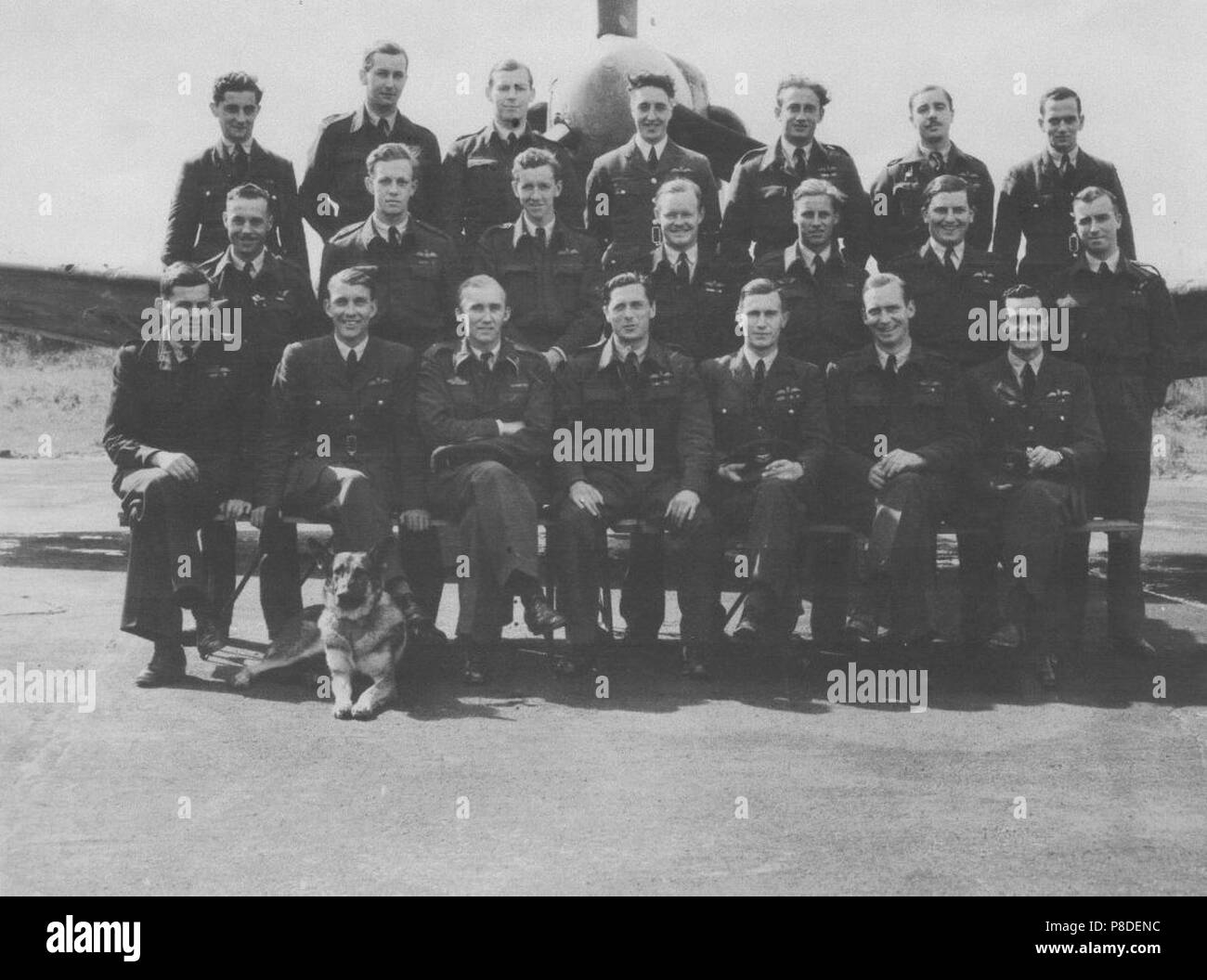 64 oder 611 Sqd. Stockfoto