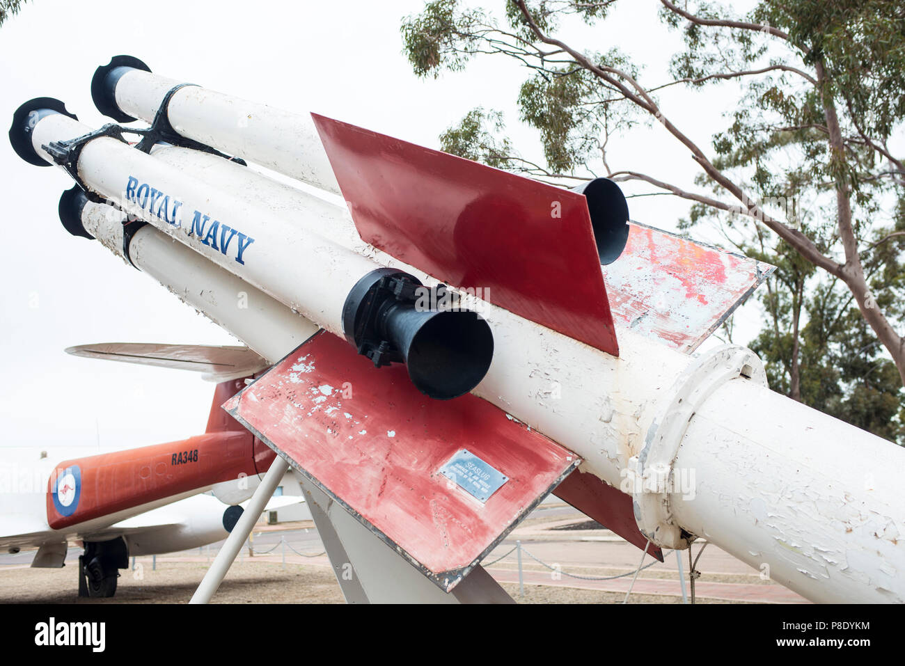 Seaslug SAM, Woomera Rocket Range Stockfoto