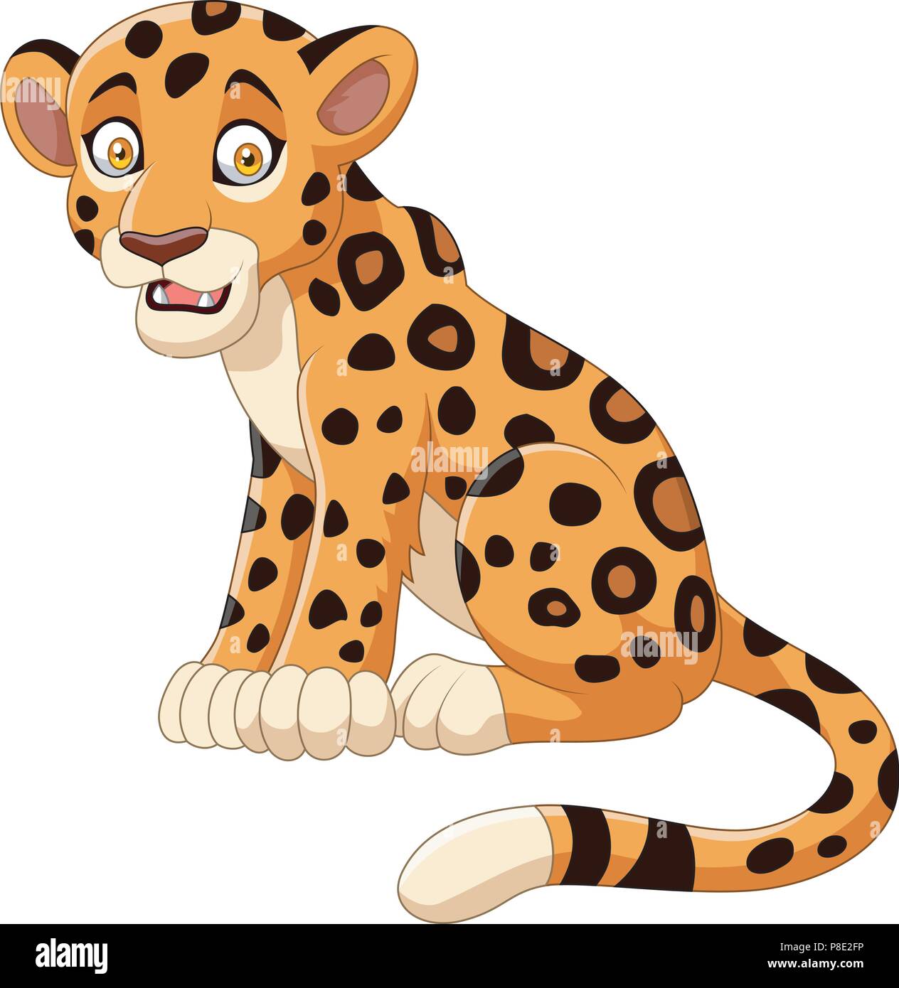 Gepard Baby Stock Vektorgrafiken Kaufen Alamy
