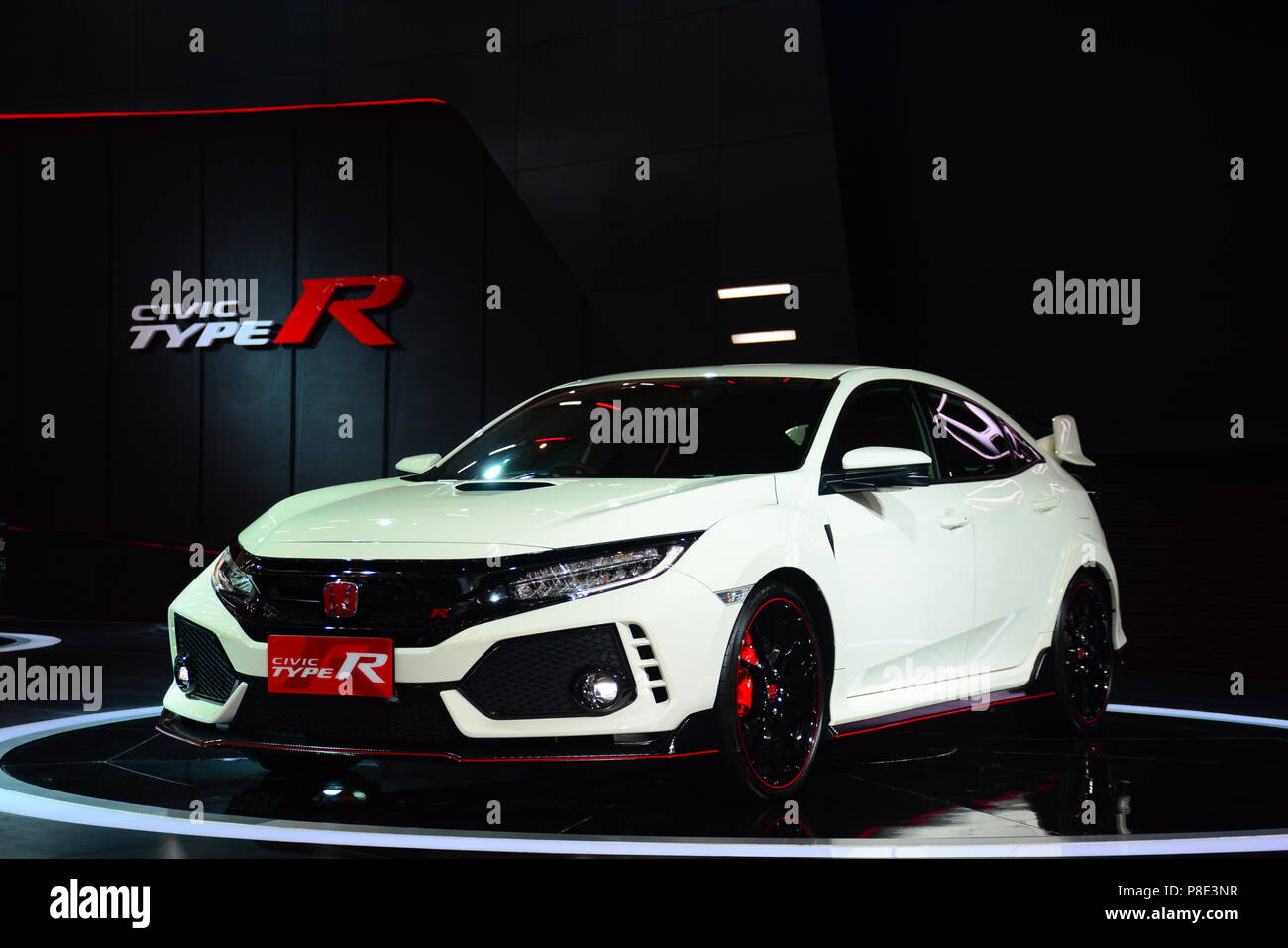 Civic Type R 2018 Starten Stockfoto