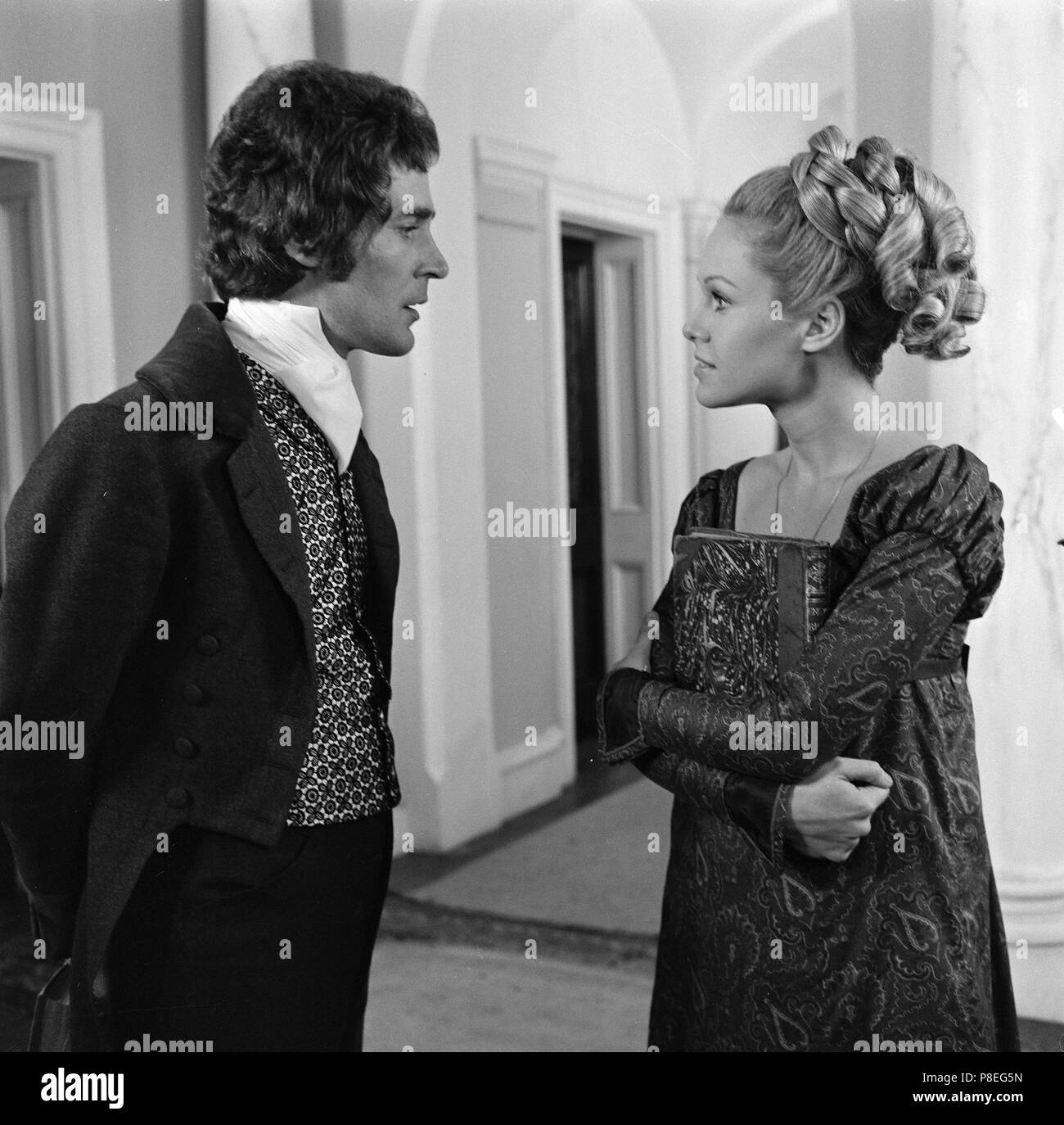 Lust für ein Vampir (1971) Michael Johnson, Suzanna Leigh, Datum: 1971 Stockfoto