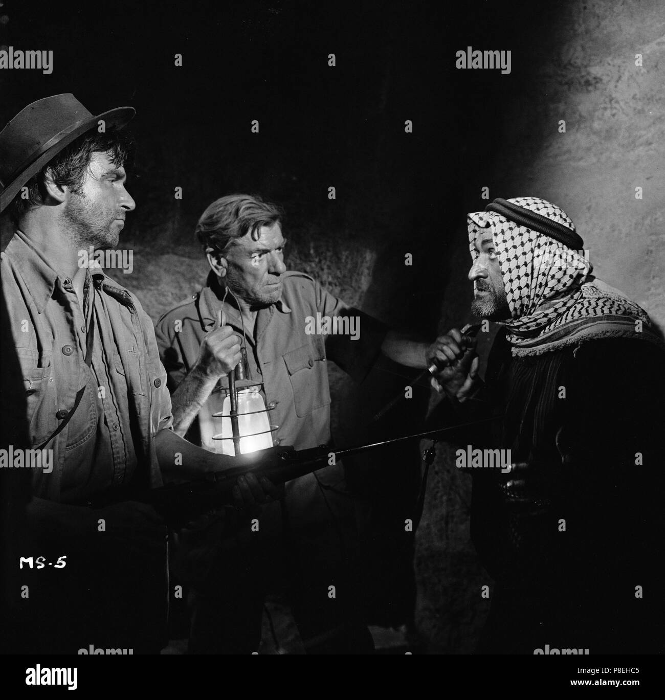 Die Mumie (1967), Andre Morell, Roger Delgado, David Buck, Datum: 1967 Stockfoto