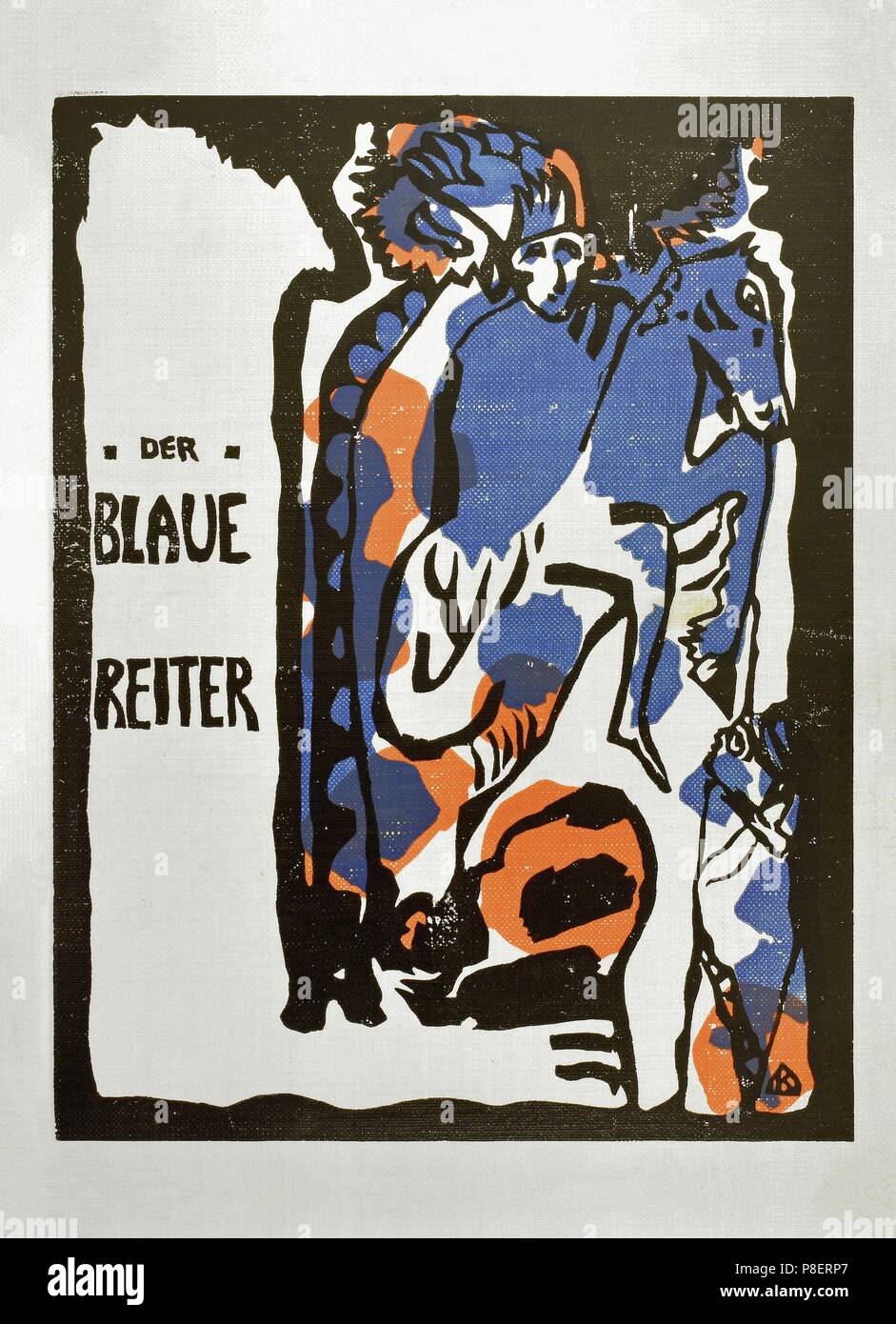 Der Blaue Reiter (Der Blaue Reiter). Museum: private Sammlung