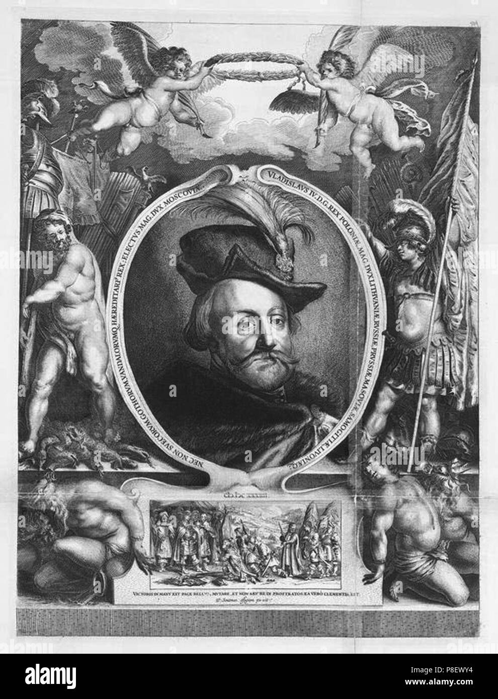 König Wladyslaw IV Vasa von Polen (1595-1648), Zar von Russland. Museum: Staatliches Historisches Museum, Moskau. Stockfoto