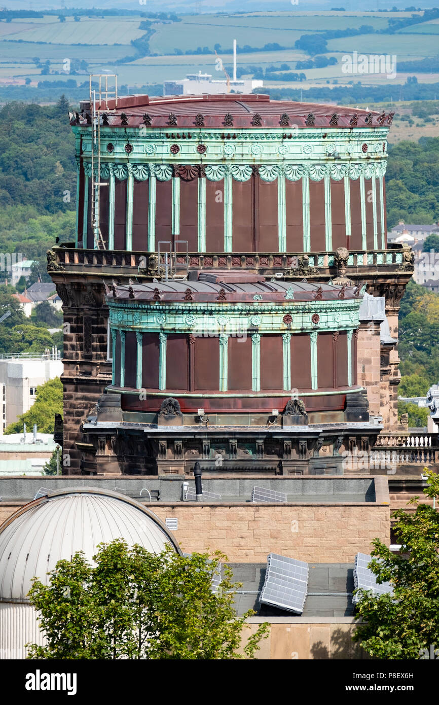 Das Royal Observatory auf Blackford Hill, Edinburgh, Schottland, Großbritannien Stockfoto