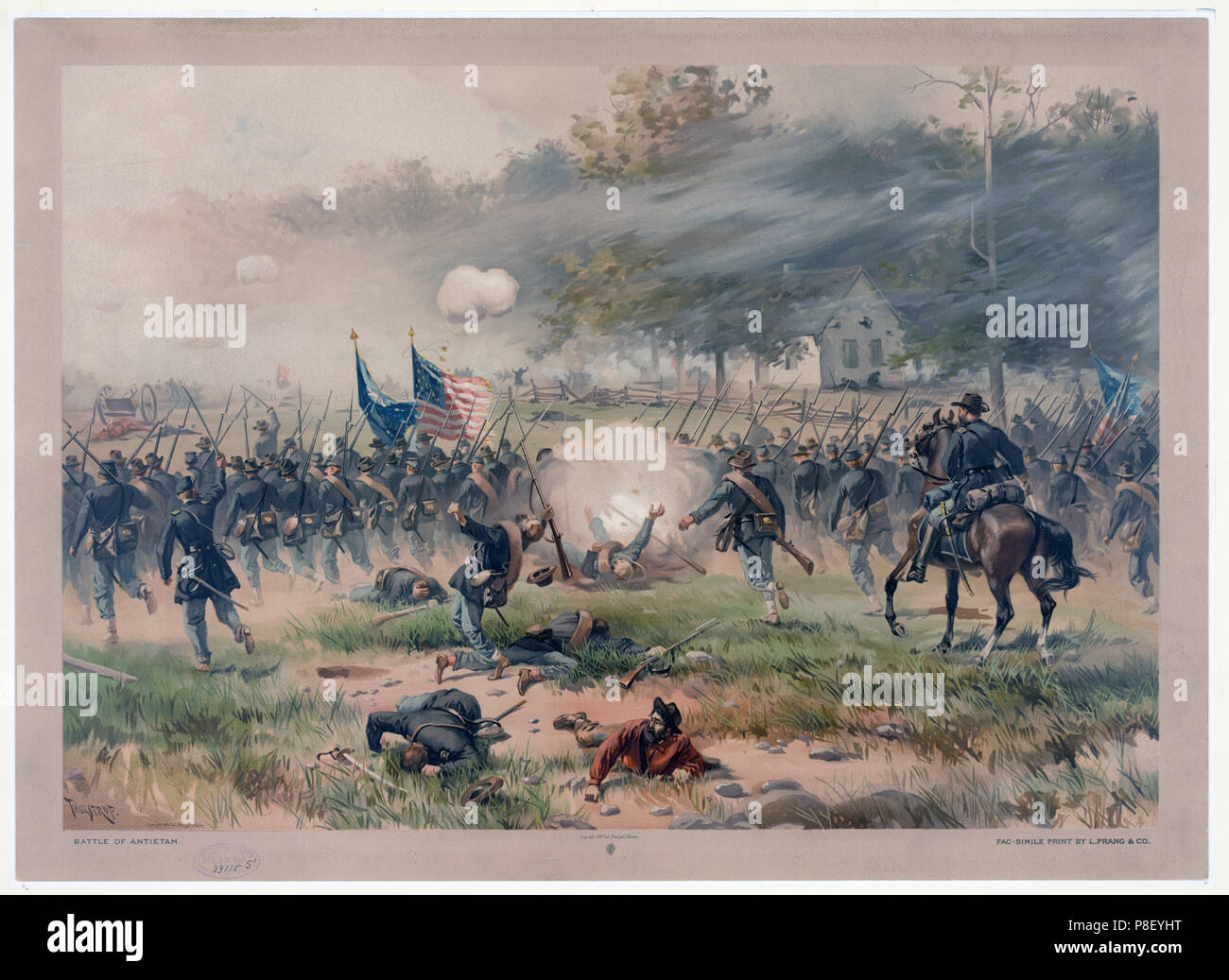 Schlacht von Antietam Stockfoto