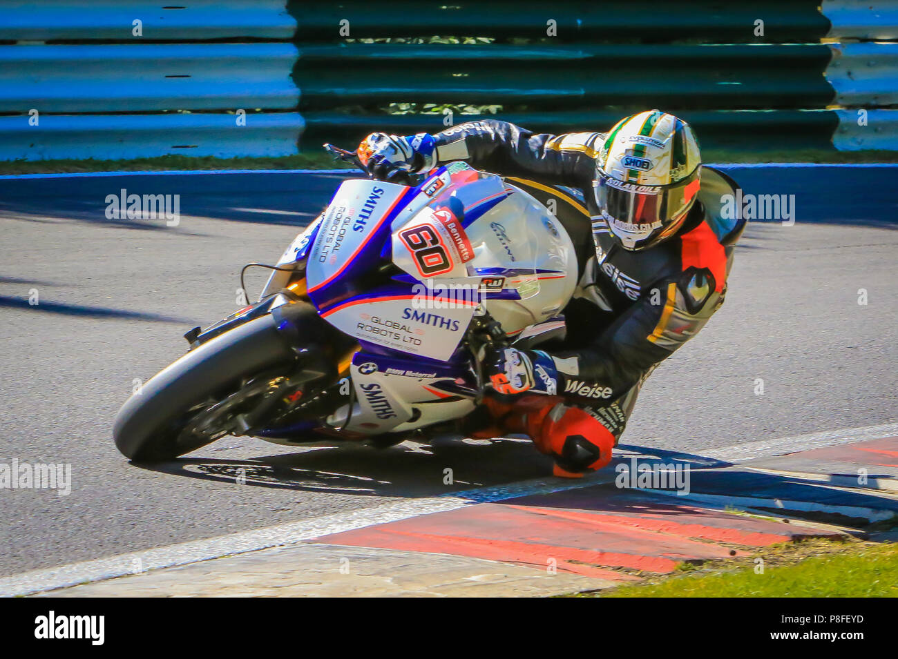 Peter Hickman 28/06/2018 BSB-Test Cadwell Park Stockfoto