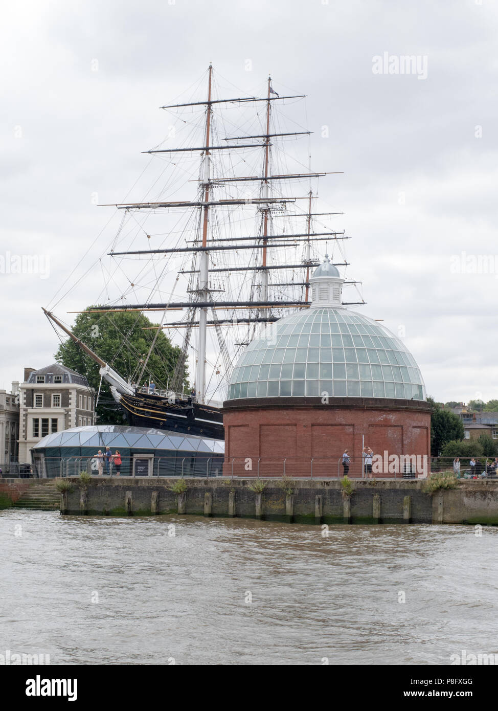 Thames Riverside Gebäude Entwicklungen Stockfoto