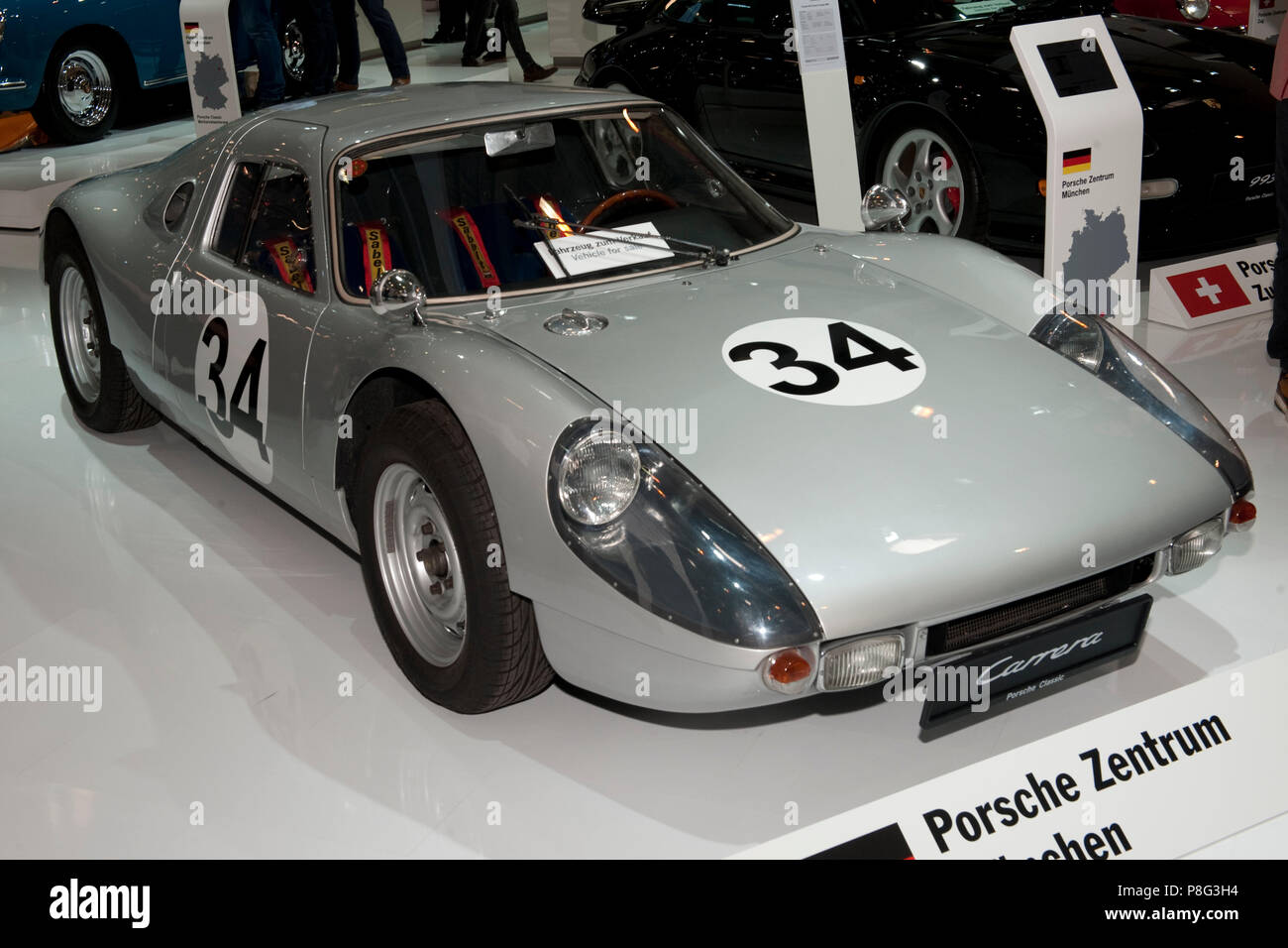 Porsche 904 GTS, Carrera, 1964, Konstrukteur Ferdinand Porsche, butzi 4 cylnder Stockfoto
