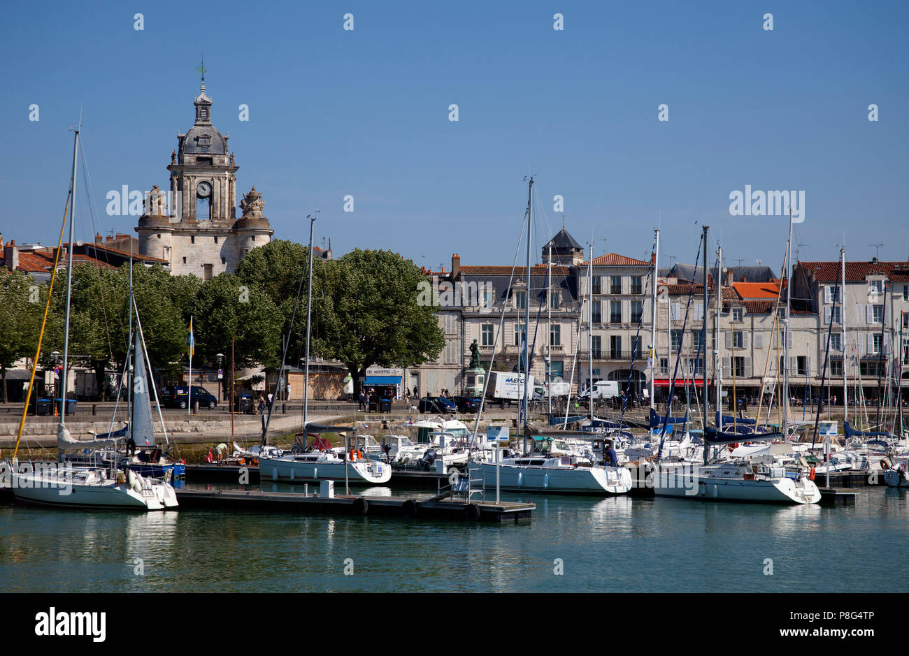 La Rochelle, Südwesten Frankreichs und Hauptstadt des Département. Frankreich, Europa Stockfoto